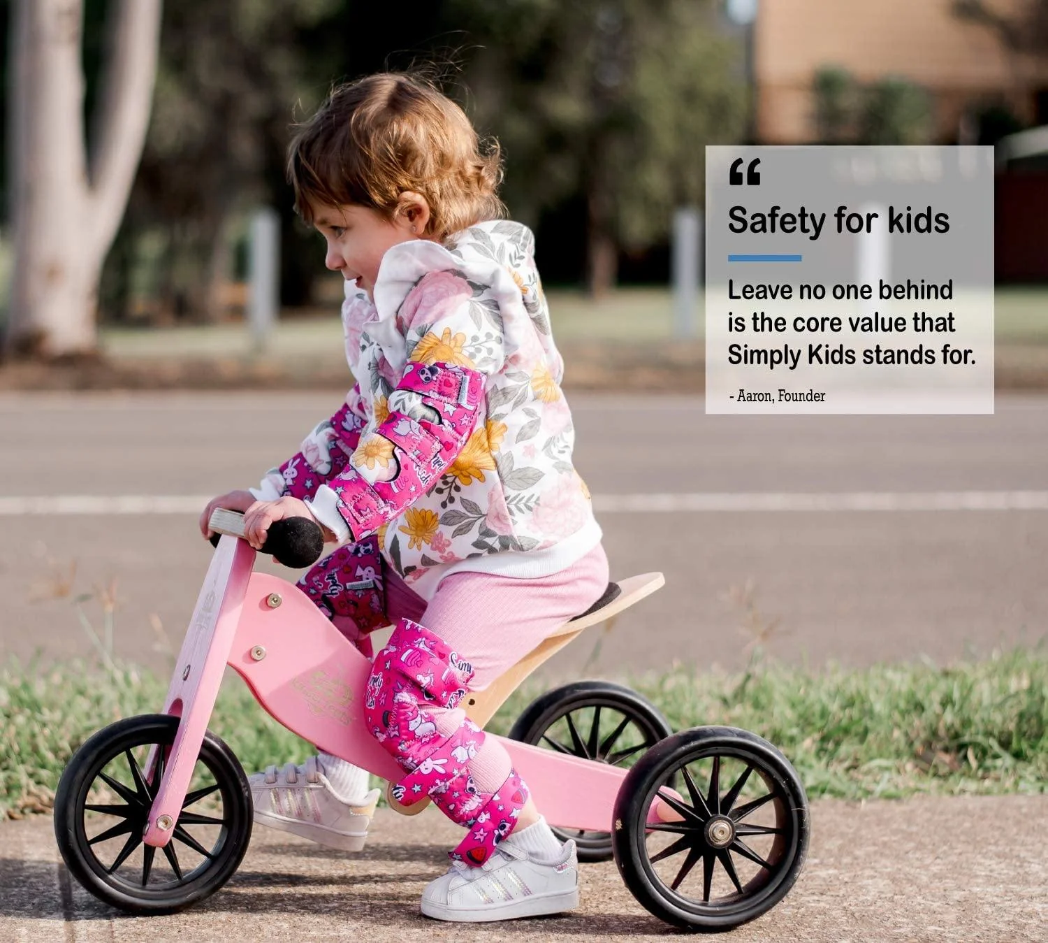 [2nd Gen.] Innovative Soft Kids Elbow and Knee Pads with Bike Gloves (🦄 Unicorn) - Image 7
