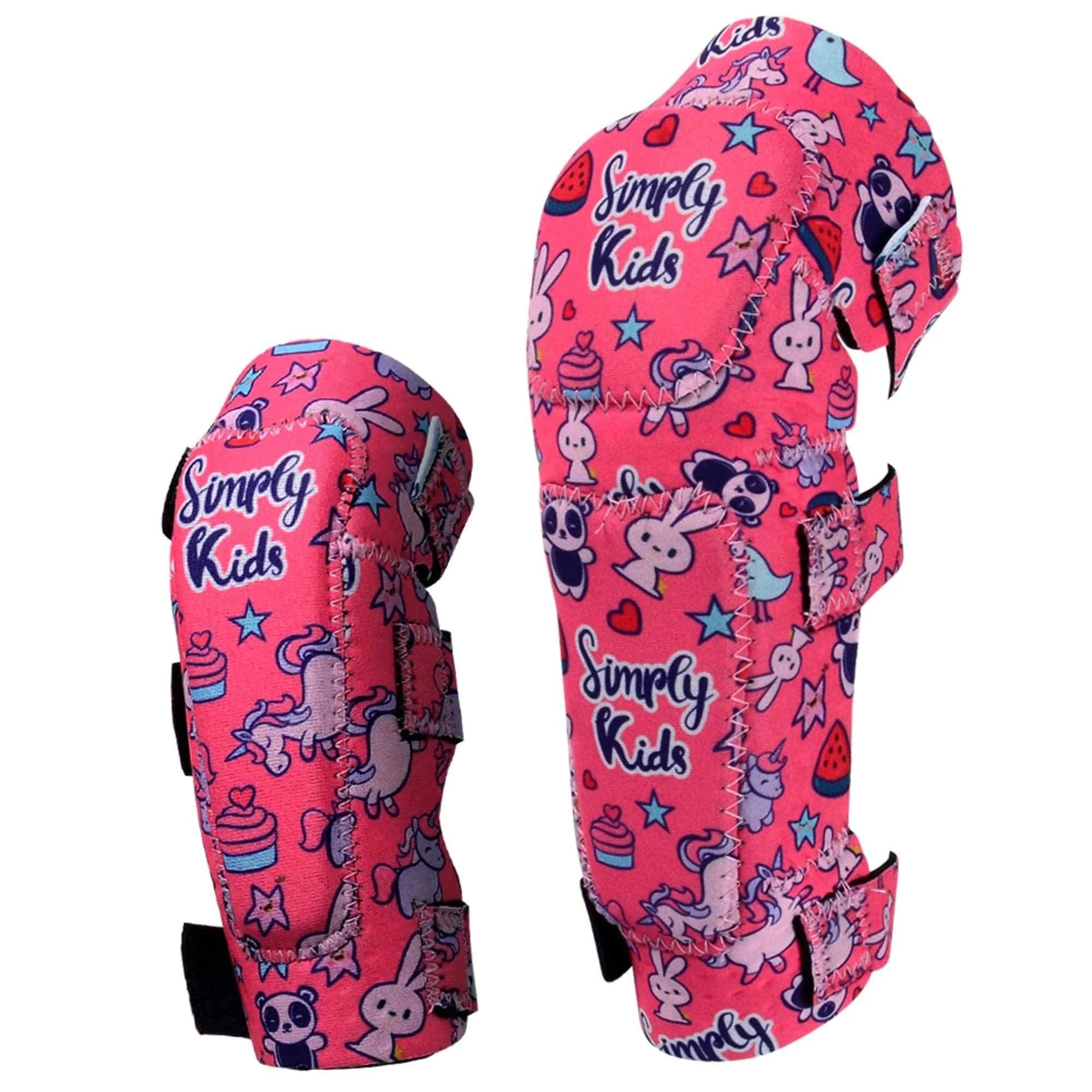 [2nd Gen.] Innovative Soft Kids Elbow and Knee Pads with Bike Gloves (🦄 Unicorn) - Image 9