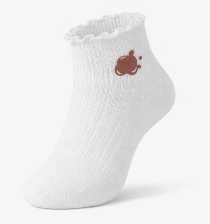 NuVETTa 6 Pairs of Ruffle Socks Women, Cute Ruffle Ankle Socks - Image 2