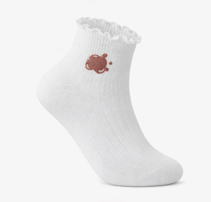 NuVETTa 6 Pairs of Ruffle Socks Women, Cute Ruffle Ankle Socks - Image 5
