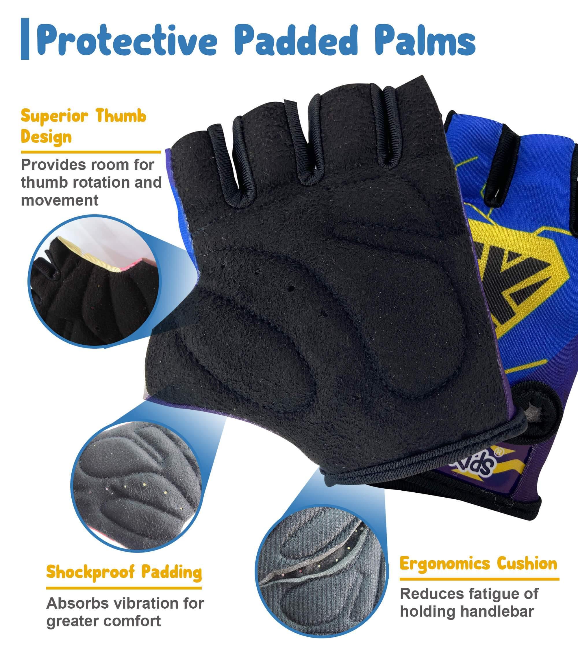 (Dog & Dino) Kids Bike Gloves - Image 3
