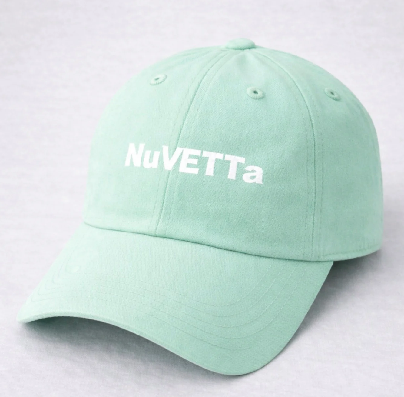 NuVETTa Baseball Mint Green Cap - Image 2