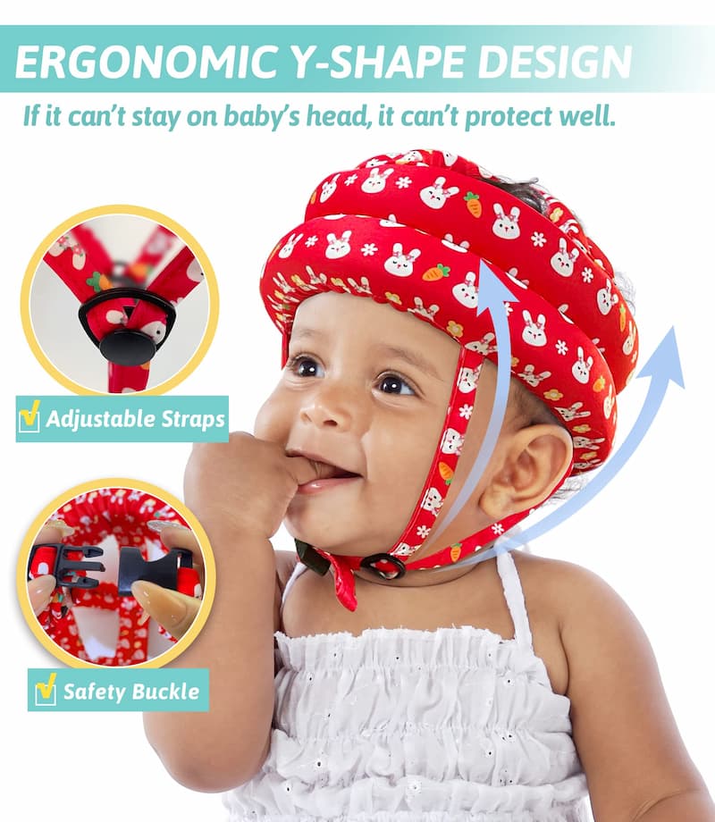 (🦈 Shark) Baby Helmet for Crawling | Baby Head Protector - Image 4