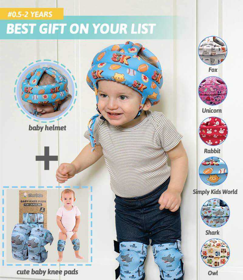 (🦈 Shark) Baby Helmet for Crawling | Baby Head Protector - Image 7